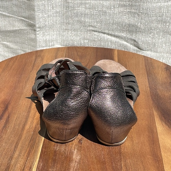 Dansko Women’s Vivian’ Gladiator Sandals Pewter Nappa Size 36 - Picture 6 of 11